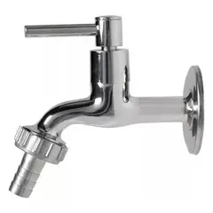 GENERICO - Llave Grifo Lavadora Jardin Pared Giratoria 12