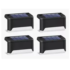 GENERICO - Lampara Solar Led - Luz Cálida (promocion 4 Unidades)