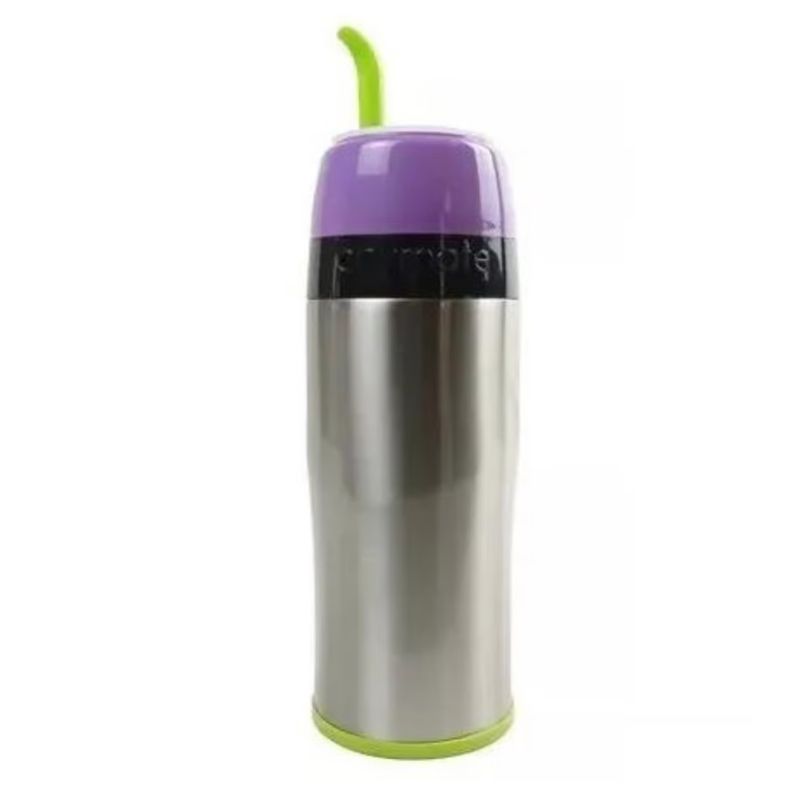 GENERICO - Mate Travel Infusión Anymate 350 ML Púrpura para Auto