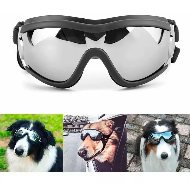 MUNDO MAGIA - Gafas De Sol Para Perro Anti-uv Protector De Ojos Ajustable