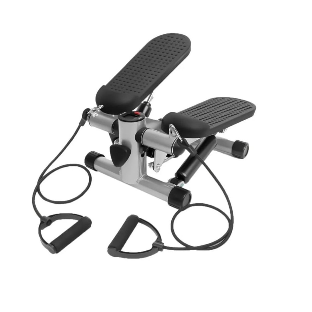 GENERICO - Maquina Escaladora Stepper  Bandas De Resistencia Negro