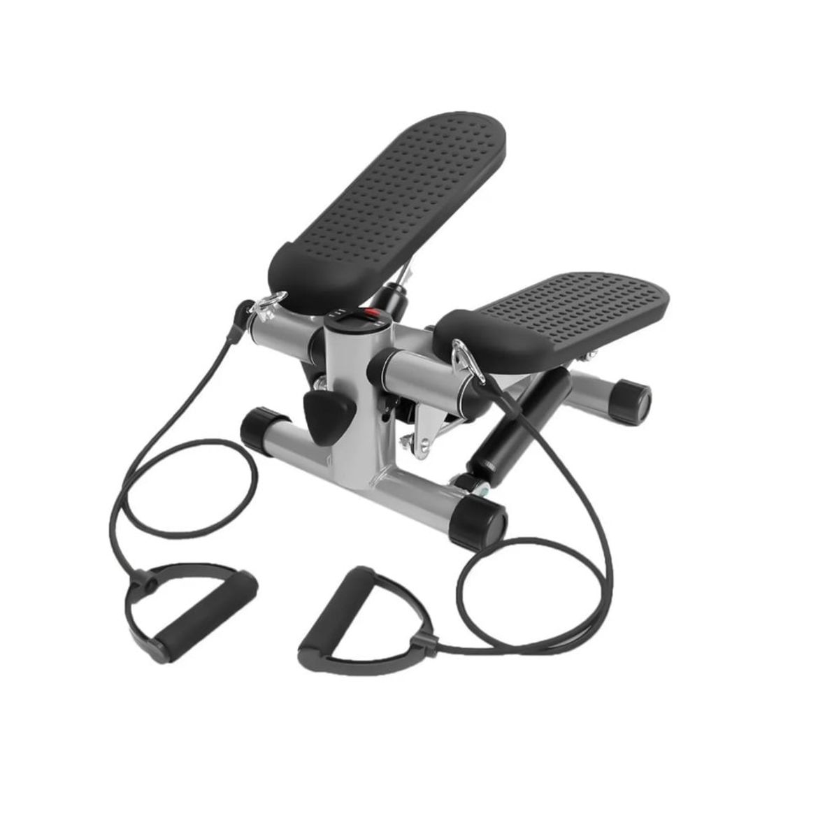 GENERICO - Maquina Escaladora Stepper  Bandas De Resistencia Negro