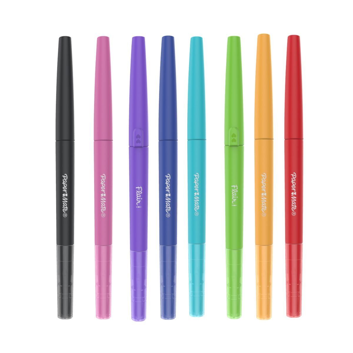 PAPER MATE - Set 8 Marcadores Flair Doble Punta Paper Mate Surtidos