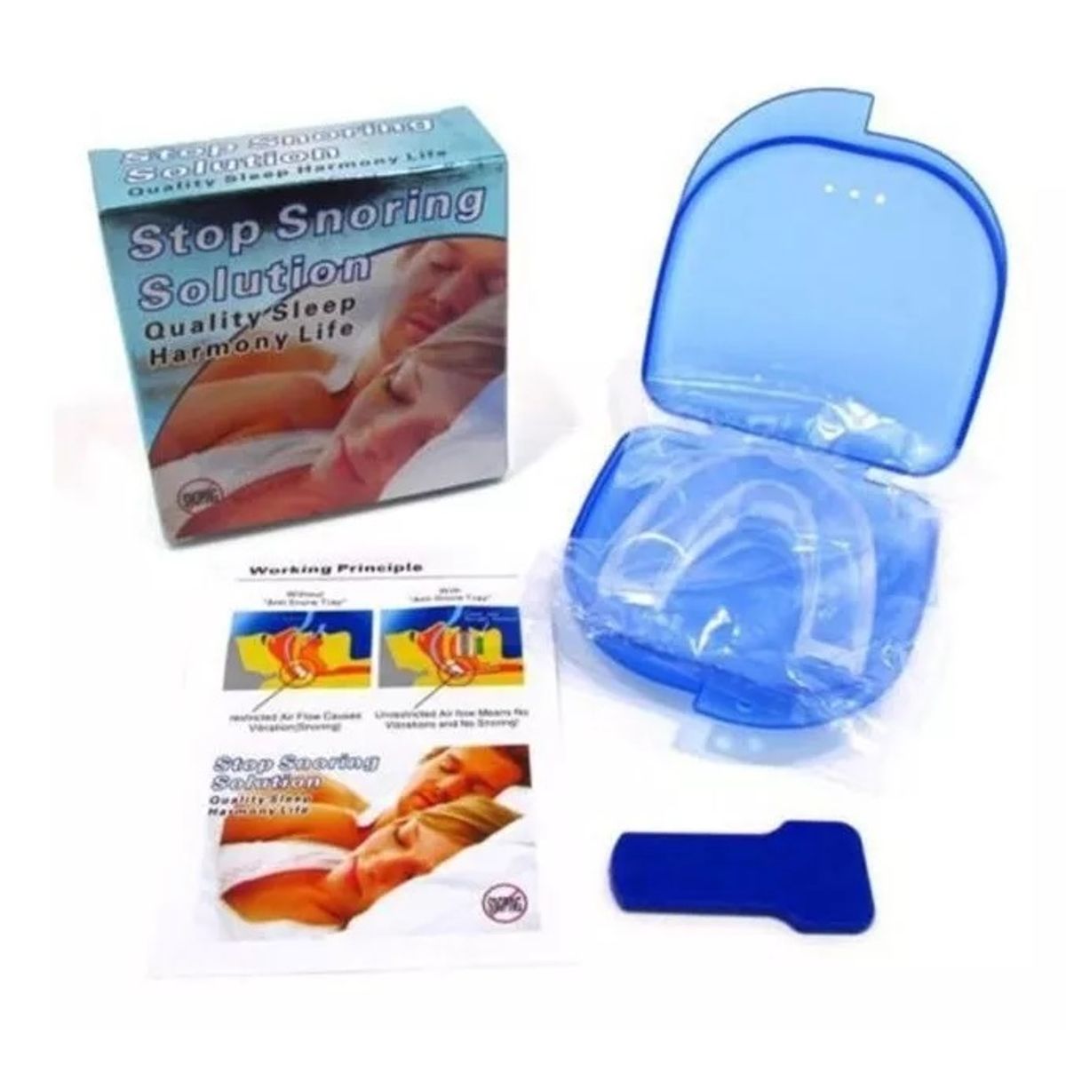 GENERICO - Placa Dental Bruxismo Moldeable Deportes Anti Bruxismo