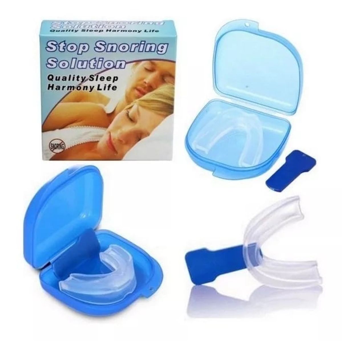 GENERICO - Placa Dental Bruxismo Moldeable Deportes Anti Bruxismo