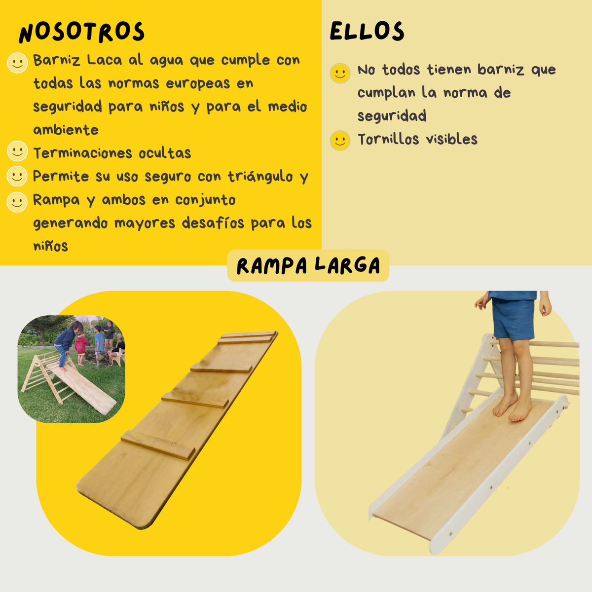 MY TORRE - Rampa Larga MyTorre Juego Libre niños y niñas outdoor