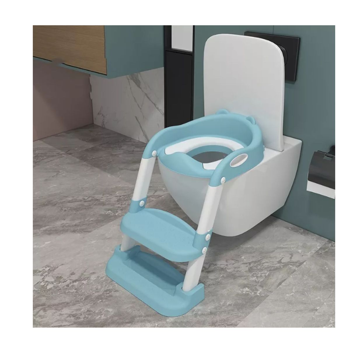 GENERICO - Asiento Escalera Adaptador De Inodoro Baño Wc Para Niños