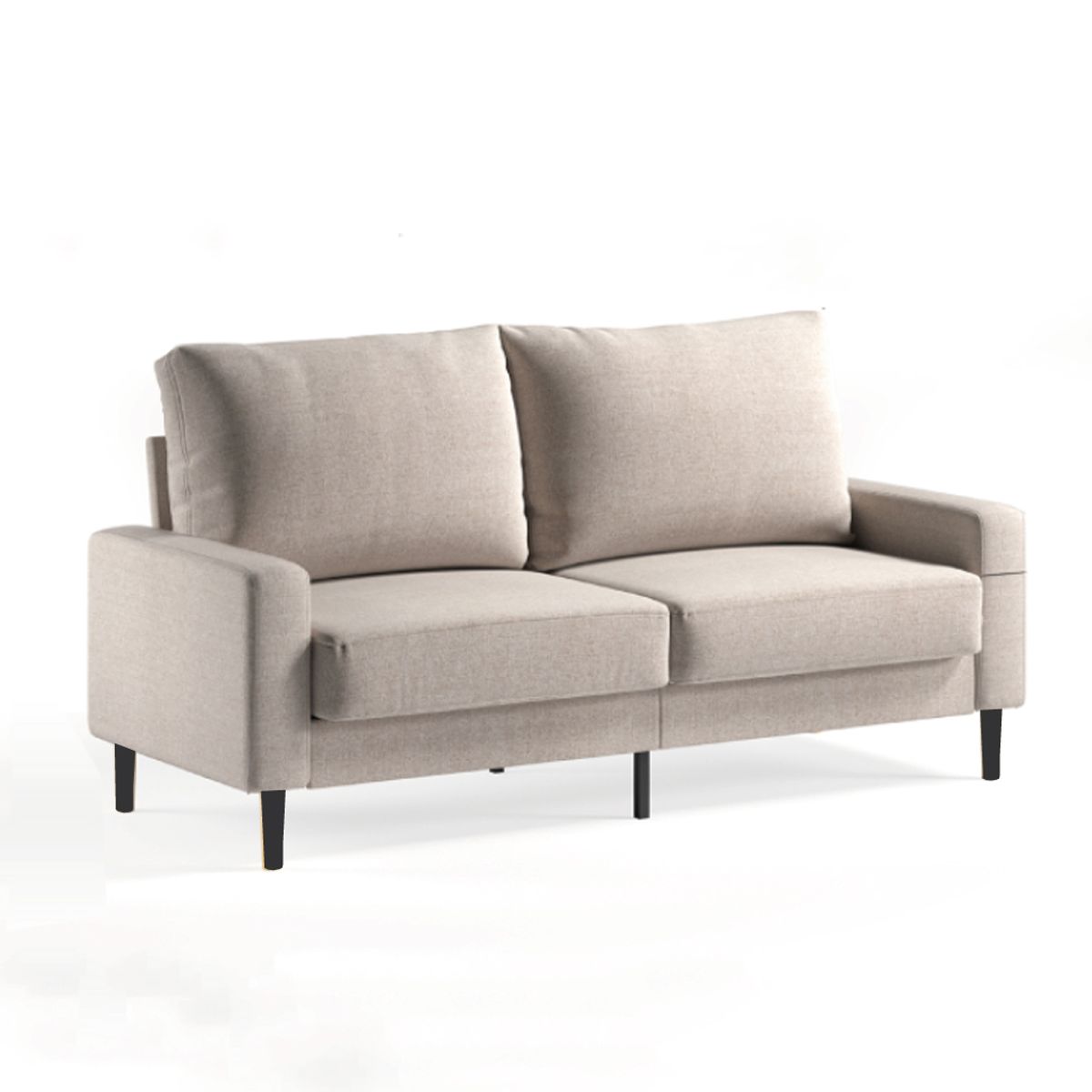 ZINUS - Sofá Colton Zinus 2 cuerpos beige