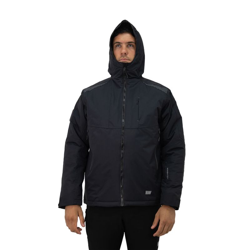 HARDWORK - Parka Hw Aspen Con Recco Hombre Gris
