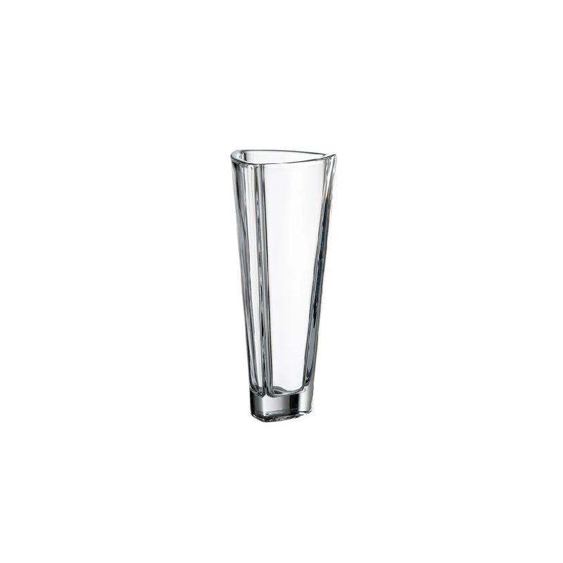 BOHEMIA CRYSTAL - Bohemia Florero triangular 33cm