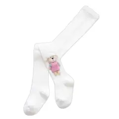 UTILISIMO - Panty Tejida Ballerina Algodon Buen Estire Blanco