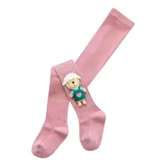 UTILISIMO - Panty Tejida Ballerina Algodon Buen Estire Rosa