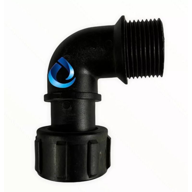 GENERICO - Codo Curva Manifold 1 Pulgada Plastico