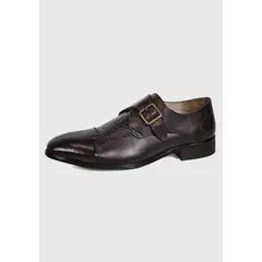 ENZO MANZINI - Zapato Cuero Verona Café Oscuro ENZO MANZINI.