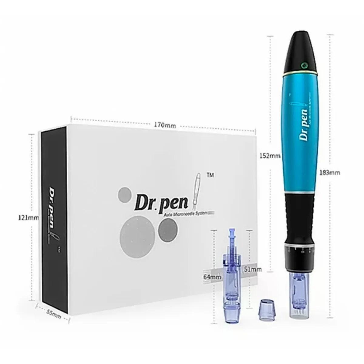 DETODOYMAS - Dermapen Dr. Pen A1-w Inalámbrico - Original - Azul