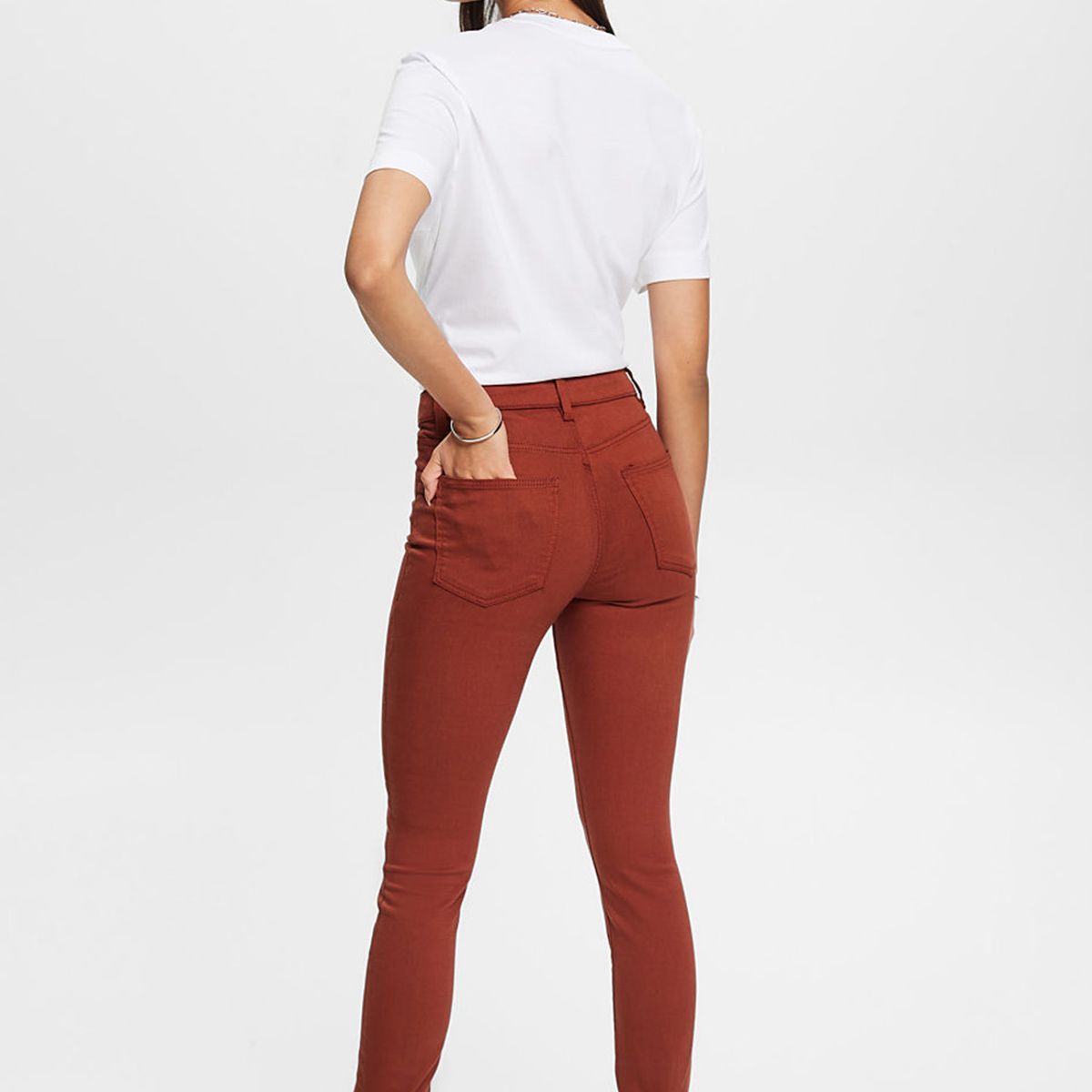 ESPRIT - Jeans Skinny De Tiro Medio Mujer Esprit ESPRIT