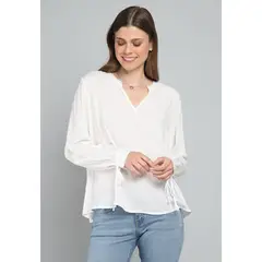 ESPRIT - Blusa Manga Larga Mujer