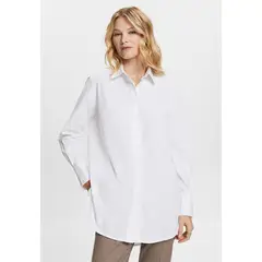 ESPRIT - Blusa Camisera Oversize Mujer