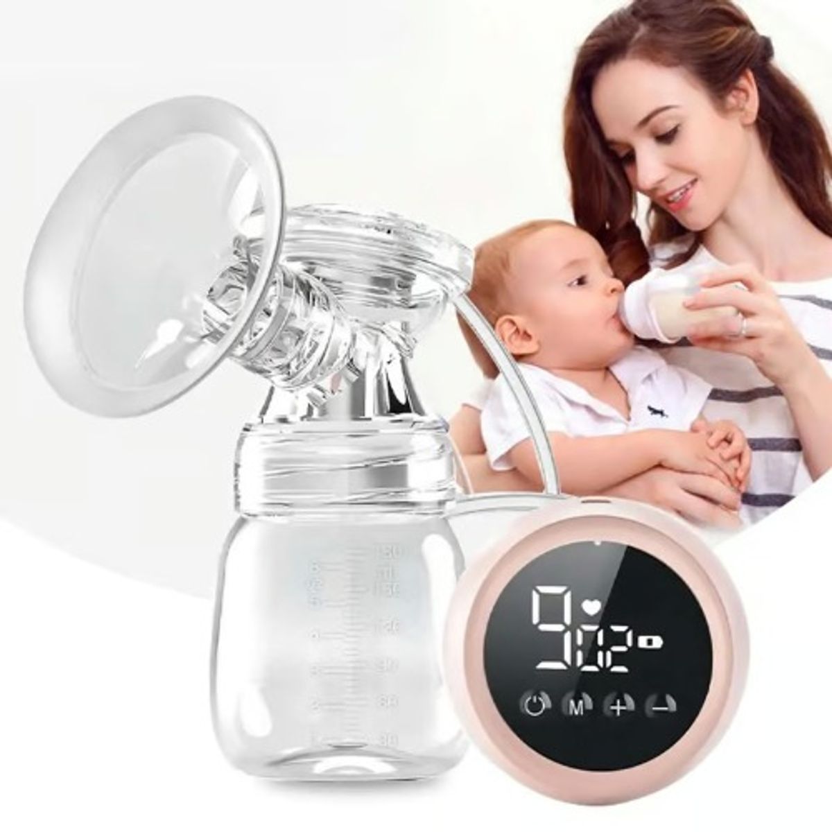 U BUY - Extractor de Leche Eléctrico Portátil Recargable Sin Bpa USB