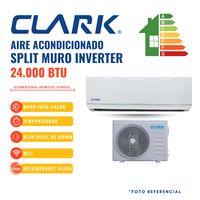 AIRE ACONDICIONADO SPLIT MURO INVERTER 24000BTUhr