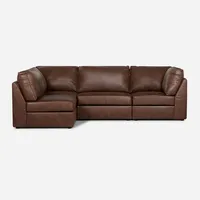 Sofá Modular Charly Tela 4 Piezas Camel