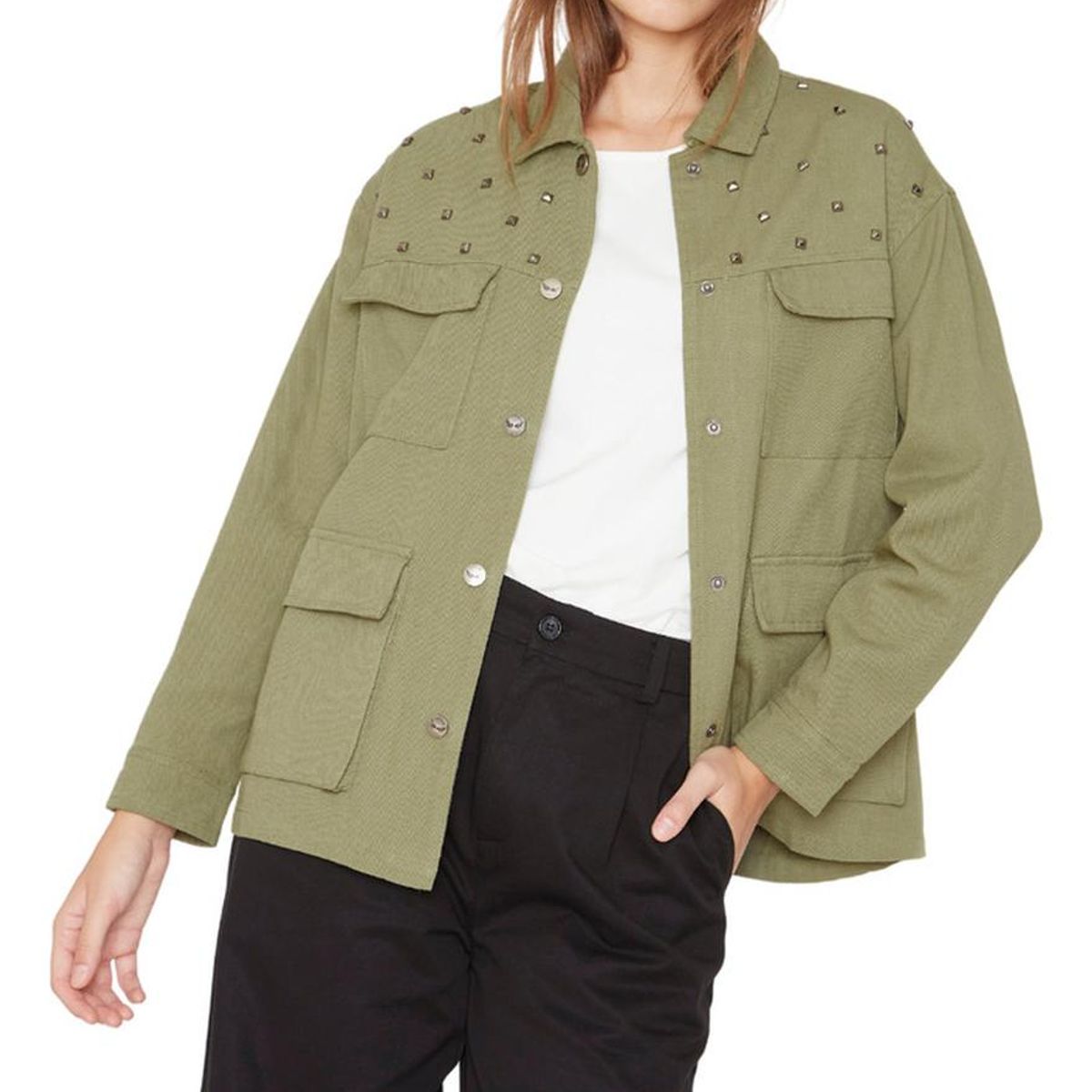 JACINTA TIENDA - Chaqueta James verde Jacinta Tienda