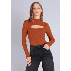 SOVIET - Polera Manga Larga Mujer