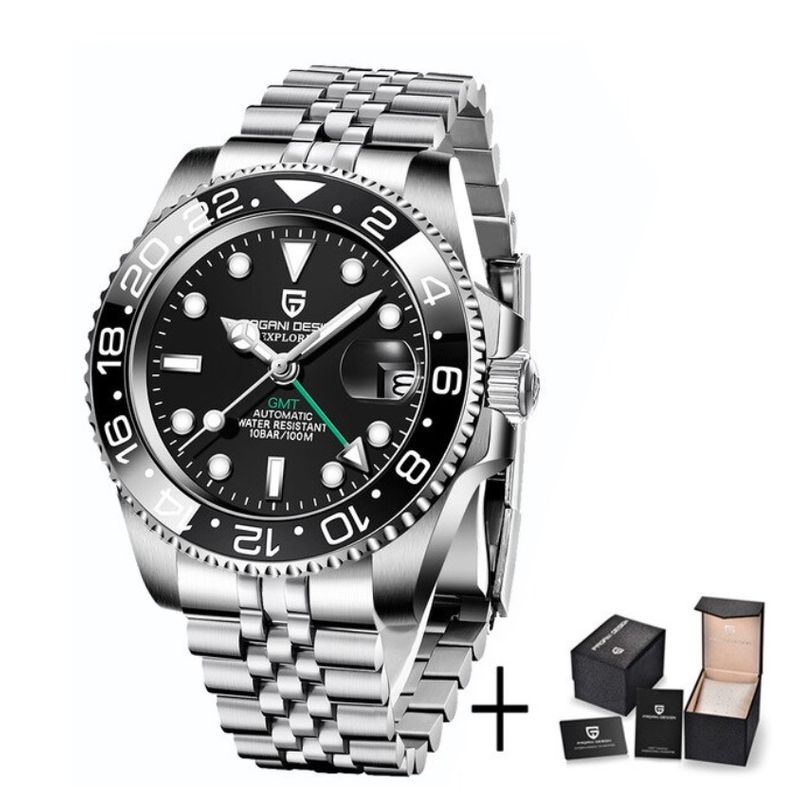 PAGANI - Reloj Hombre PAGANI SUBMARINER  GMT Automático Cristal de Zafiro