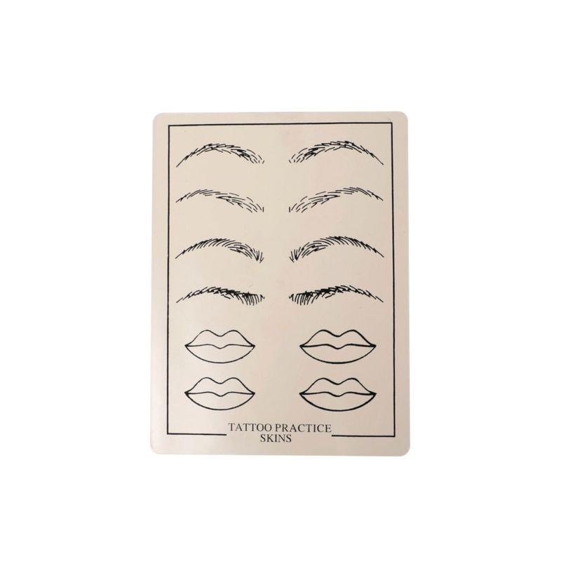 GENERICO - Piel Sintética De Practica Micropigmentación Cejas Y Labios