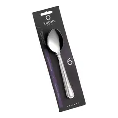 KRONS - Set 6 Cucharas Mesa Blister Perlado