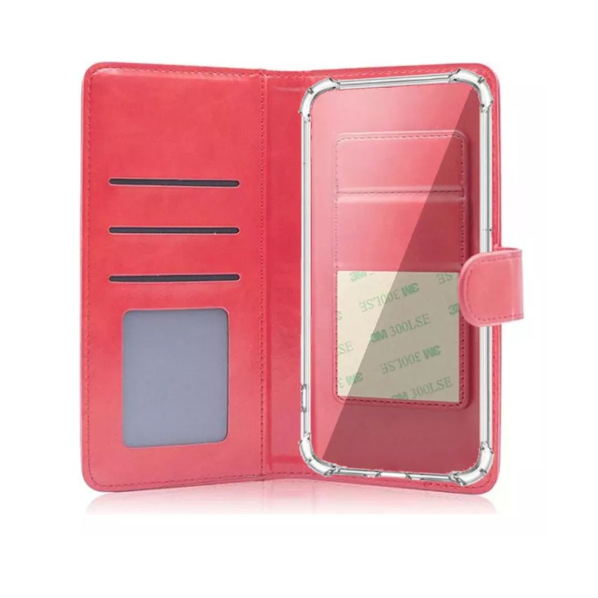 GENERICO - Flip Cover Agenda Roja Para Samsung A04
