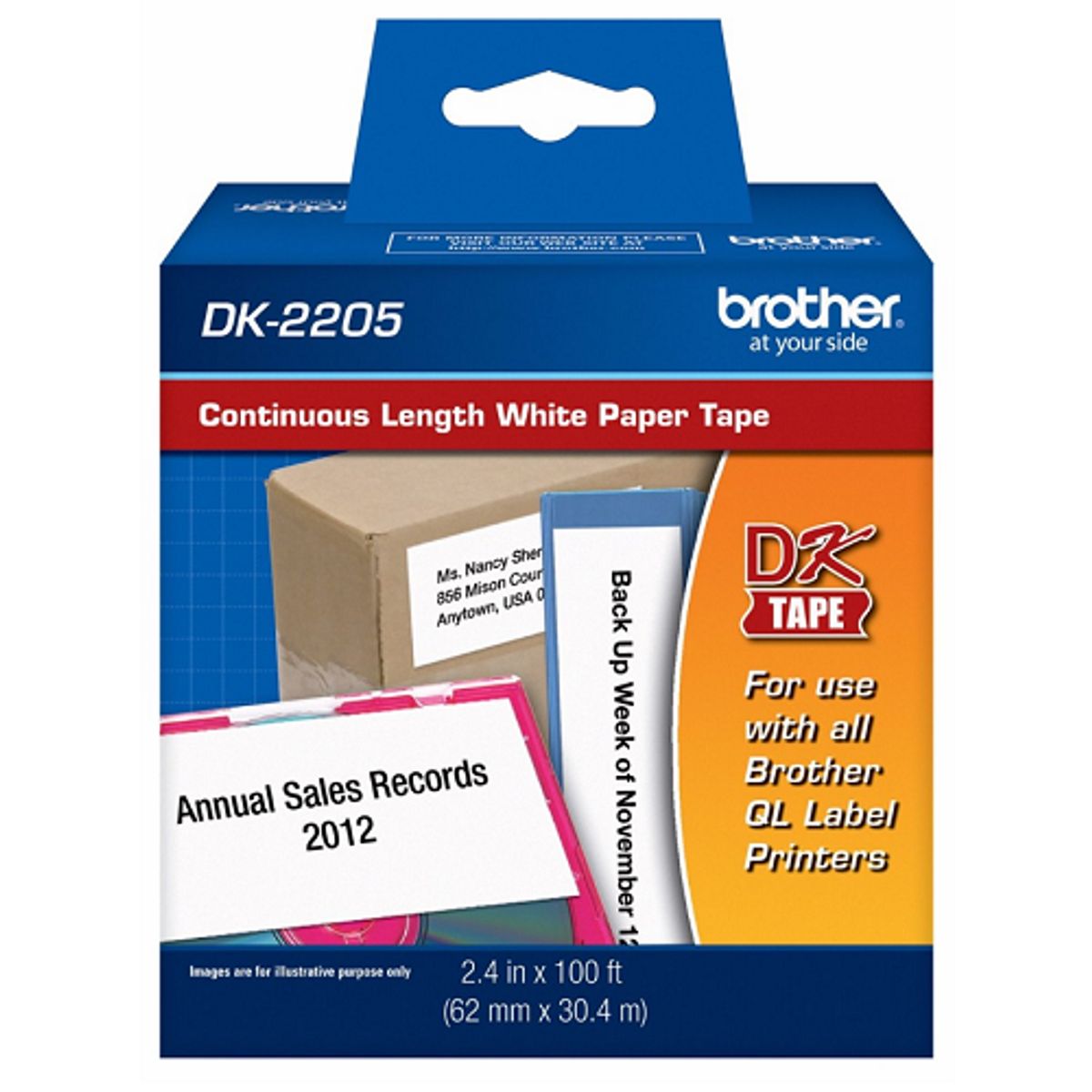 BROTHER - Etiqueta Brother DK-2205