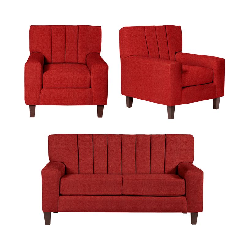 CASA WOW DECO - LIVING SENA 2-1-1 ROJO
