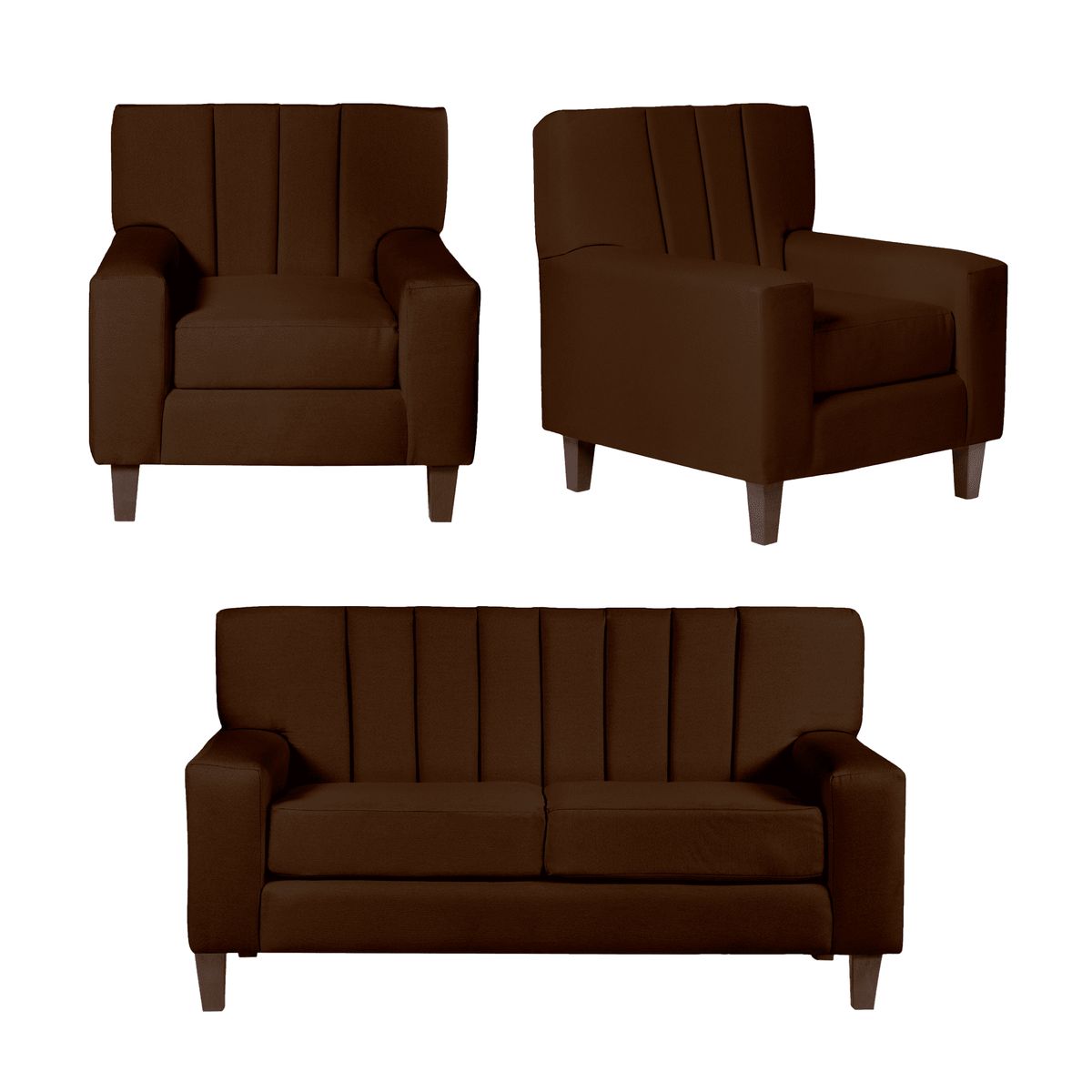 CASA WOW DECO - LIVING SENA 2-1-1 CAFÉ