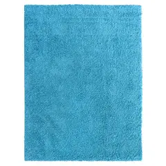 IDETEX - Alfombra Shaggy Lisa 050 X 100 Turquesa