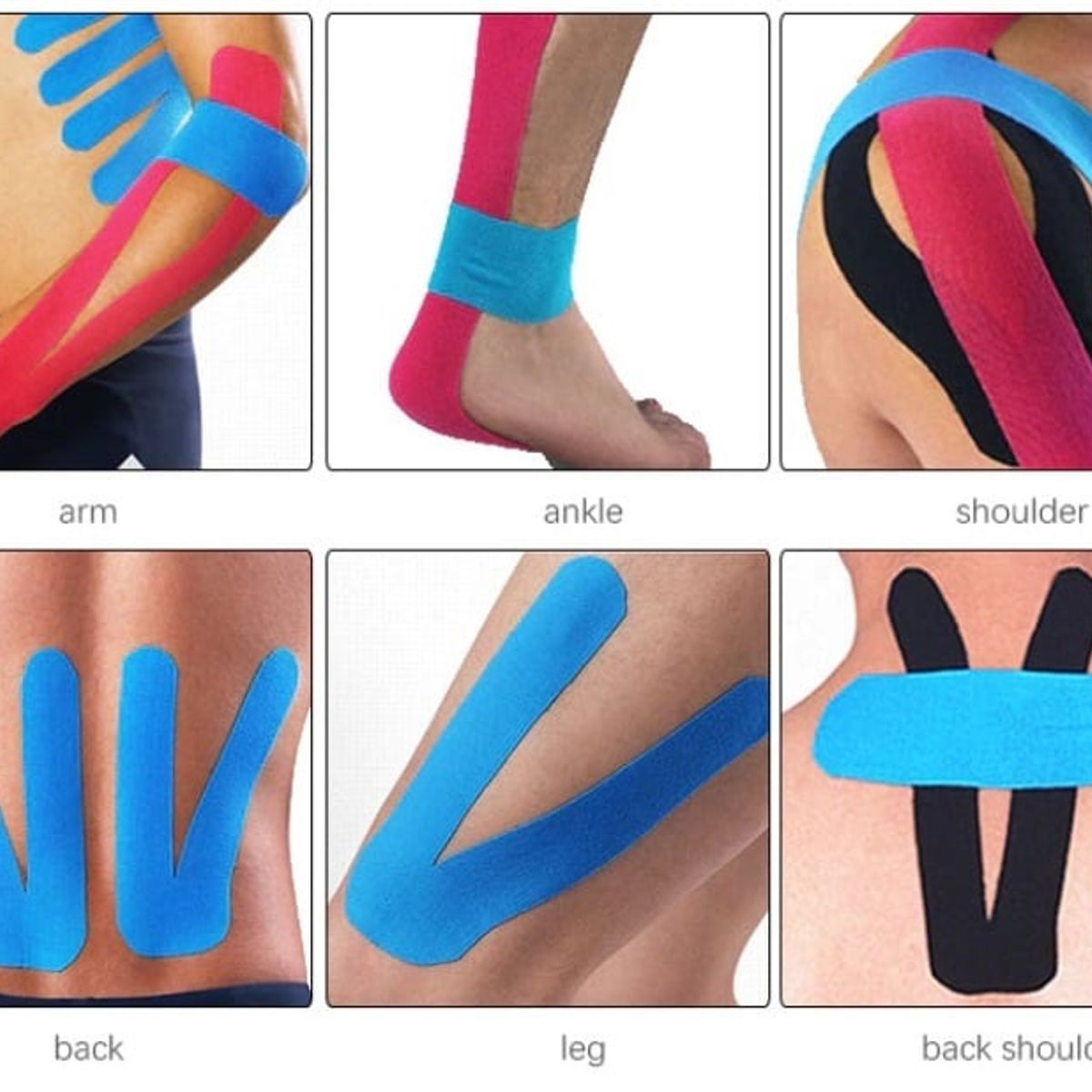 GENERICO - Cinta Kinesiologica Tipo TAPE 5cmx5m