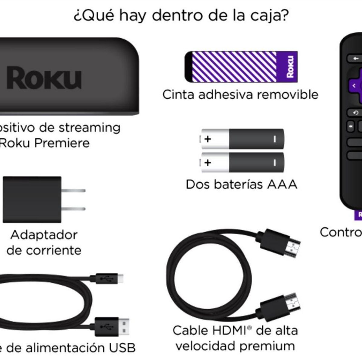 ROKU - Dispositivo Roku Express HD Streaming