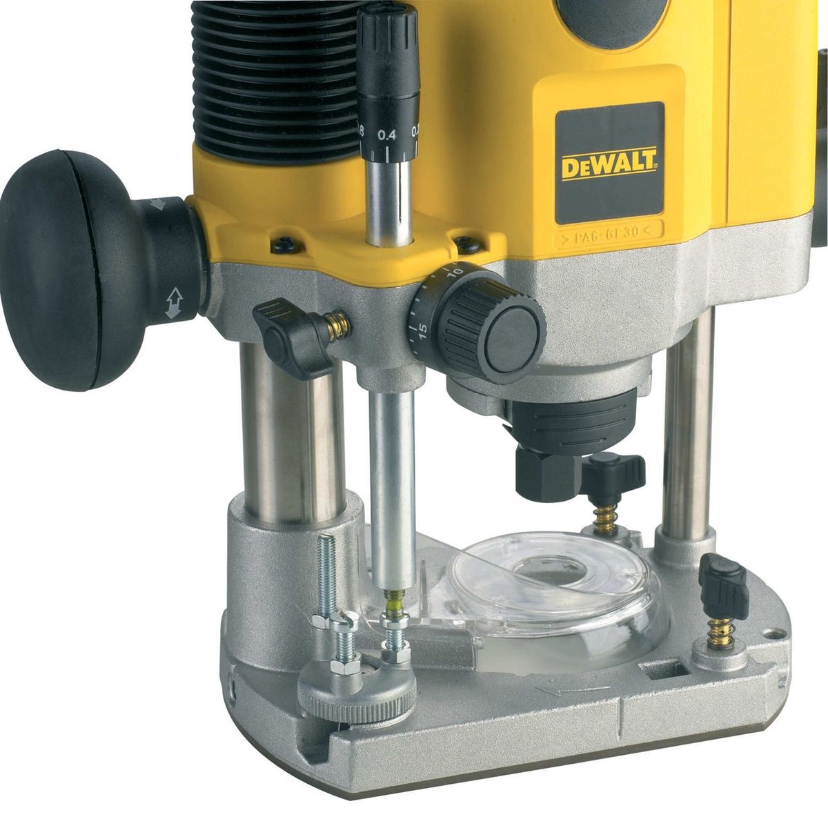 DEWALT - Rebajadora Base Ajustable 1100W 2HP DEWALT