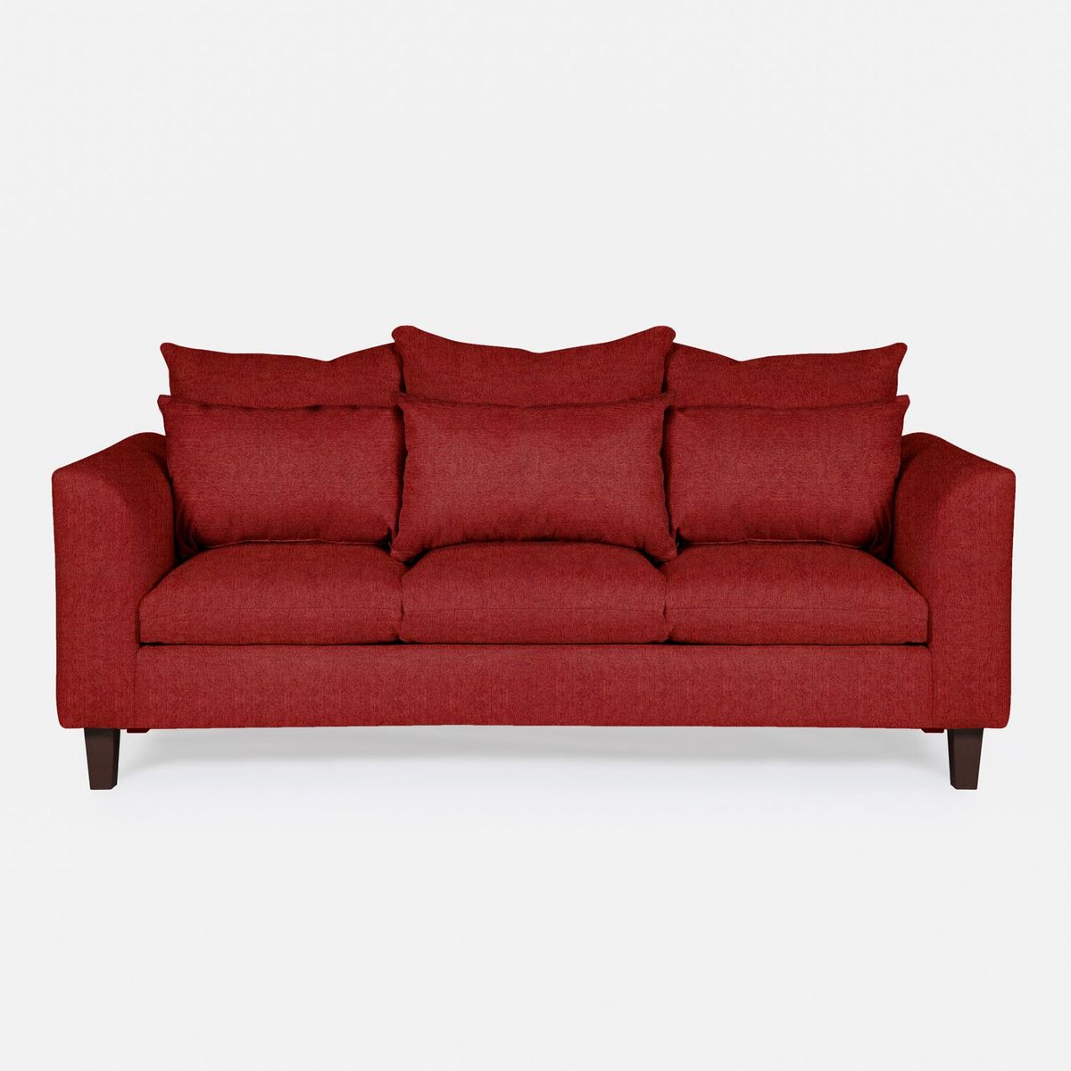 CASA WOW DECO - SOFA ASTURIAS 3C ROJO