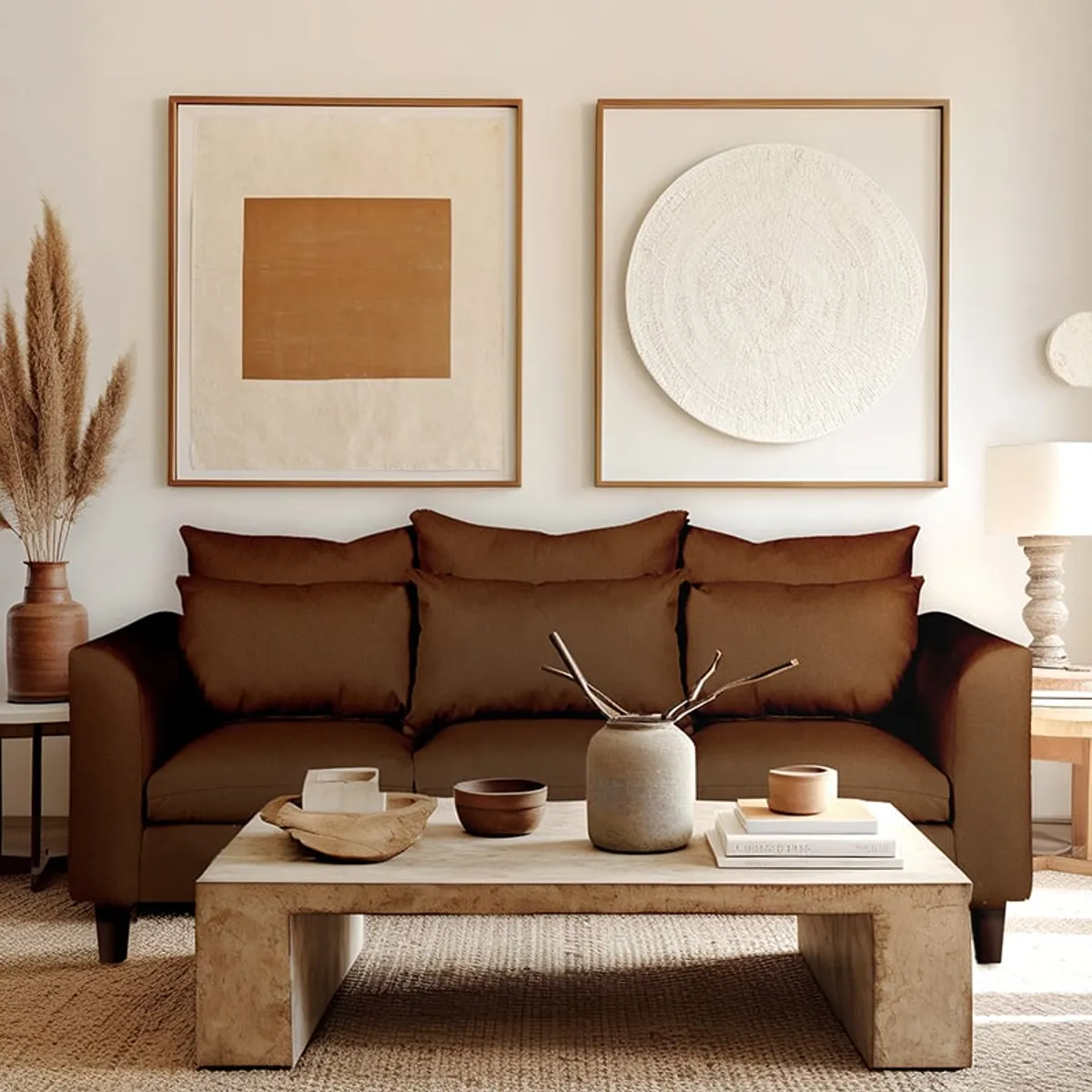 CASA WOW DECO - SOFA ASTURIAS 3C CAFÉ