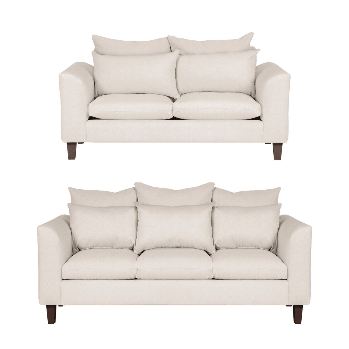 CASA WOW DECO - LIVING ASTURIAS 3-2 BEIGE