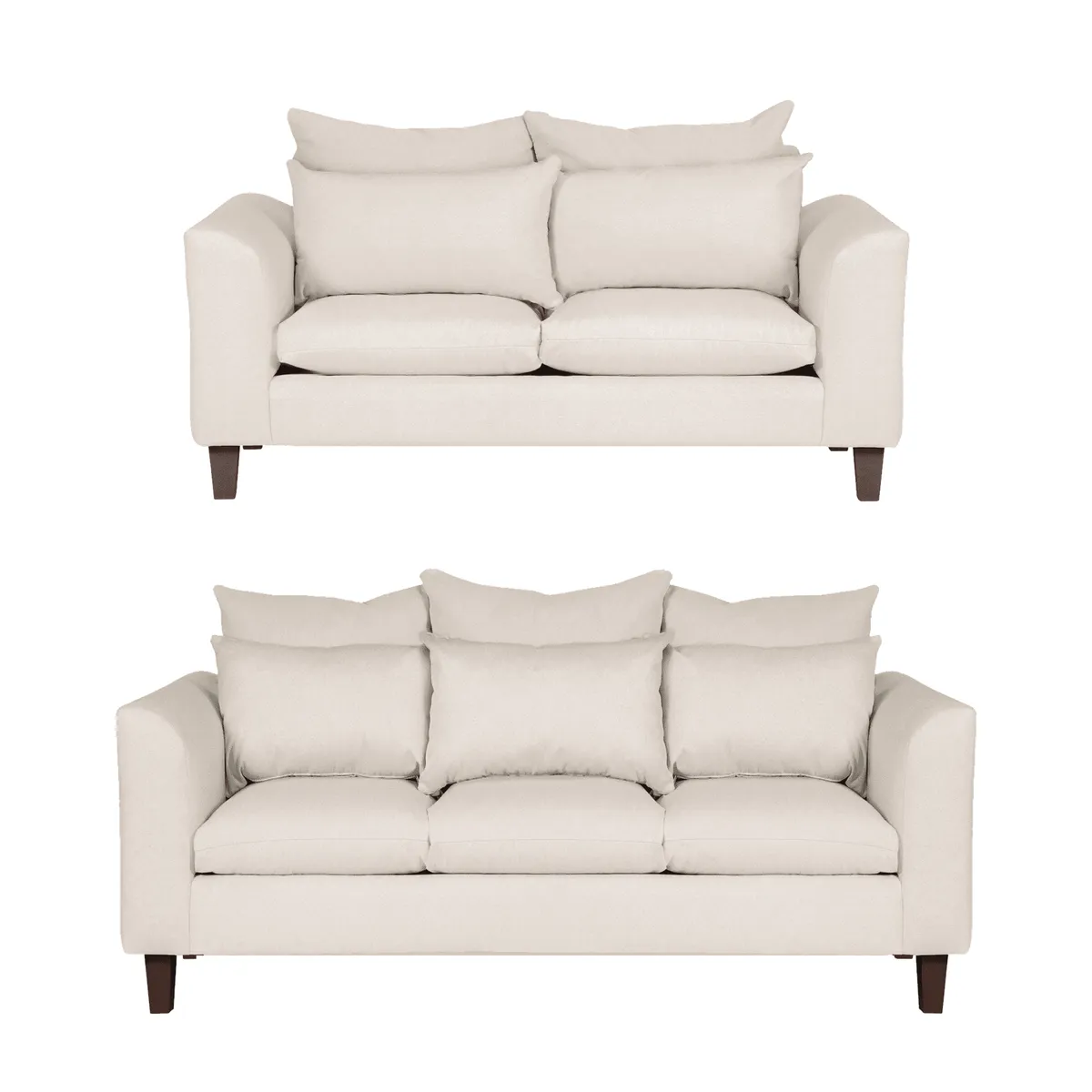 CASA WOW DECO - LIVING ASTURIAS 3-2 BEIGE