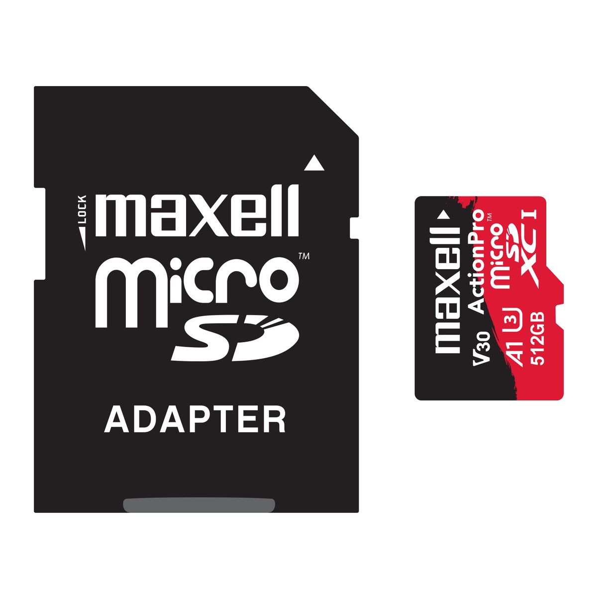 MAXELL - Tarjeta MicroSD Maxell 512GB UH-3 8K 100MBS