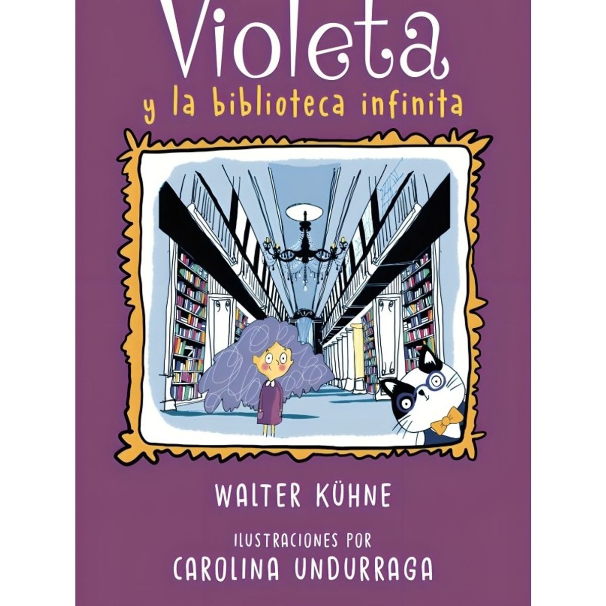 TOP10BOOKS - LIBRO Violeta Y La Biblioteca Infinita - Violeta Y La Biblioteca Infinita