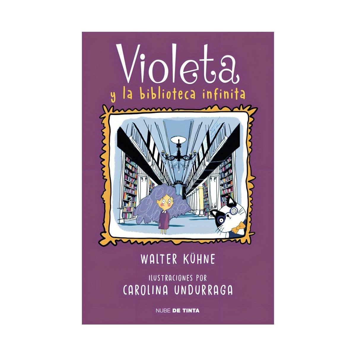 TOP10BOOKS - LIBRO Violeta Y La Biblioteca Infinita - Violeta Y La Biblioteca Infinita