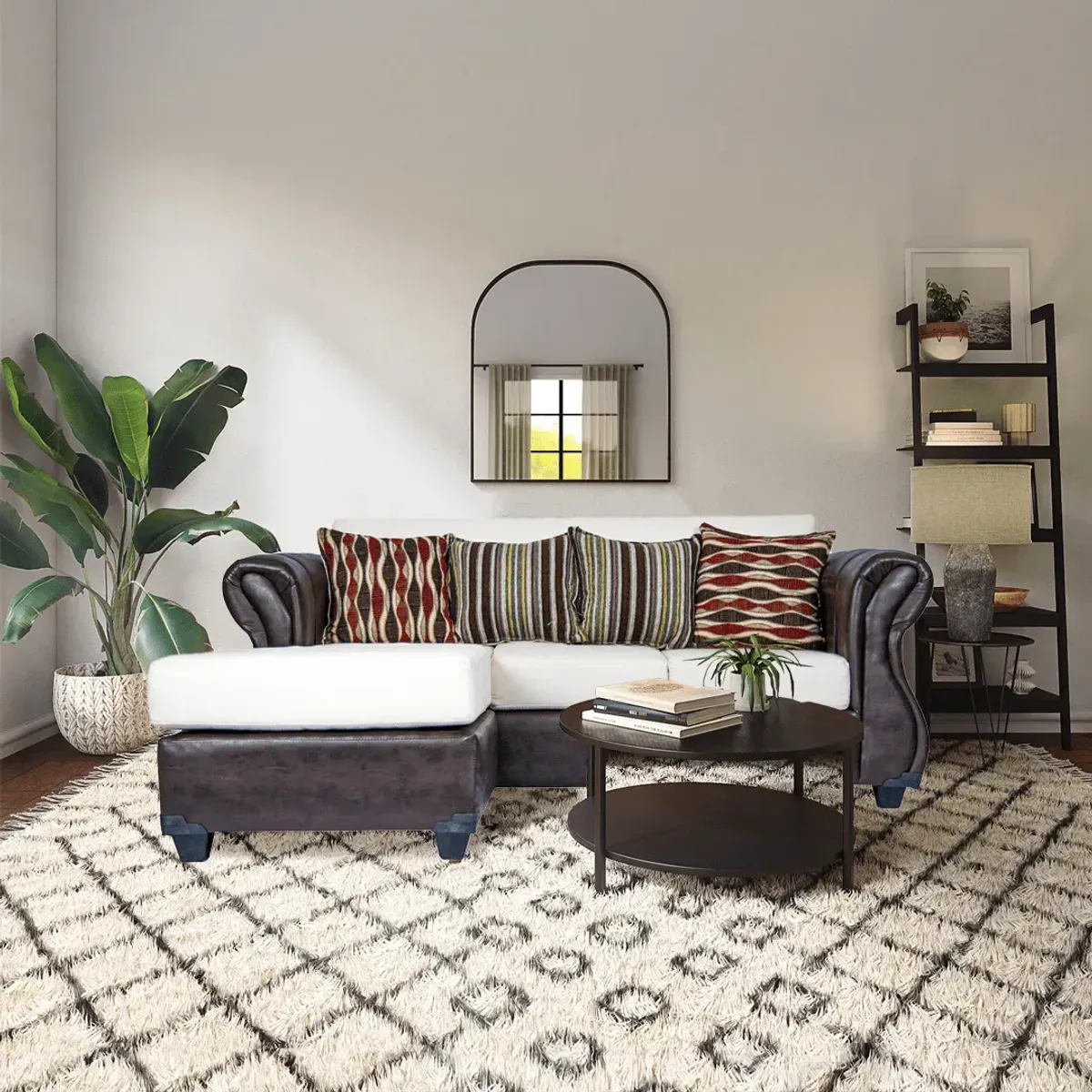 CASA WOW DECO - SECCIONAL VERONA REVERSIBLE BEIGE