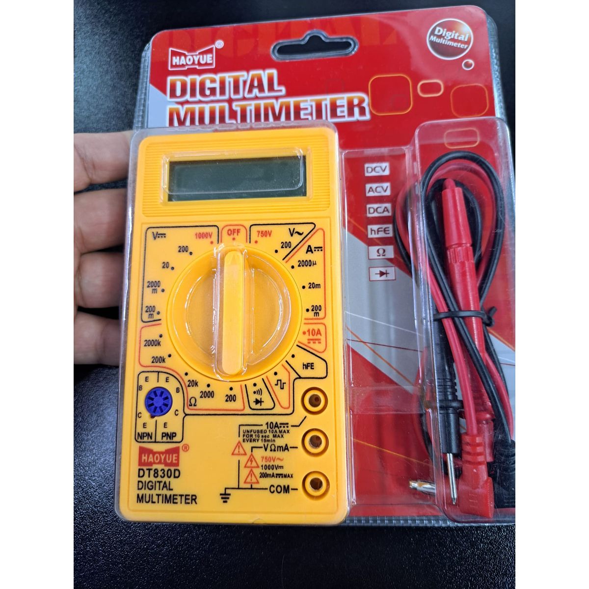 GENERICO - Multímetro Digital De Cuarzo