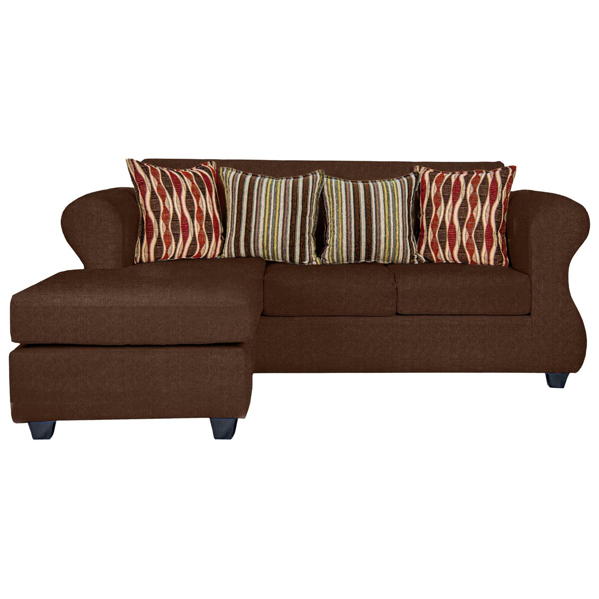 CASA WOW DECO - SECCIONAL ROMA REVERSIBLE CAFÉ.