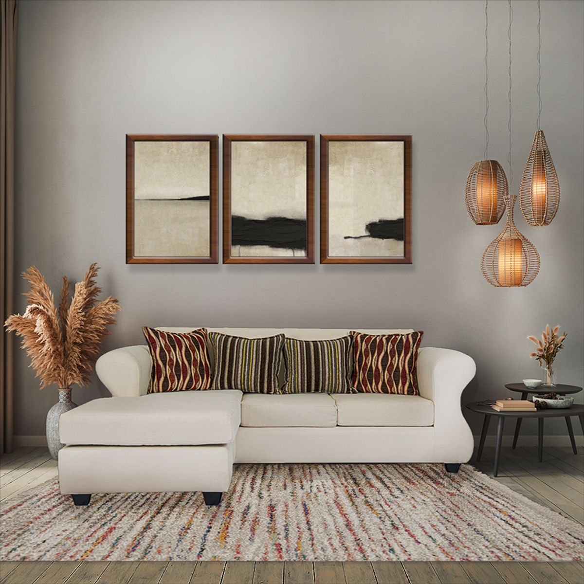 CASA WOW DECO - SECCIONAL ROMA REVERSIBLE BEIGE