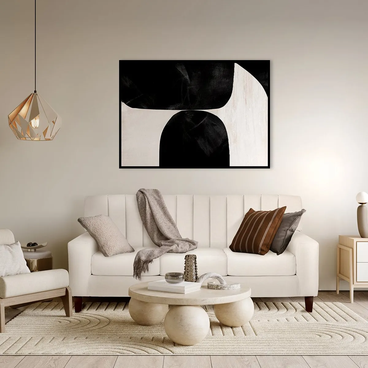 CASA WOW DECO - SOFA SENA 3C BEIGE